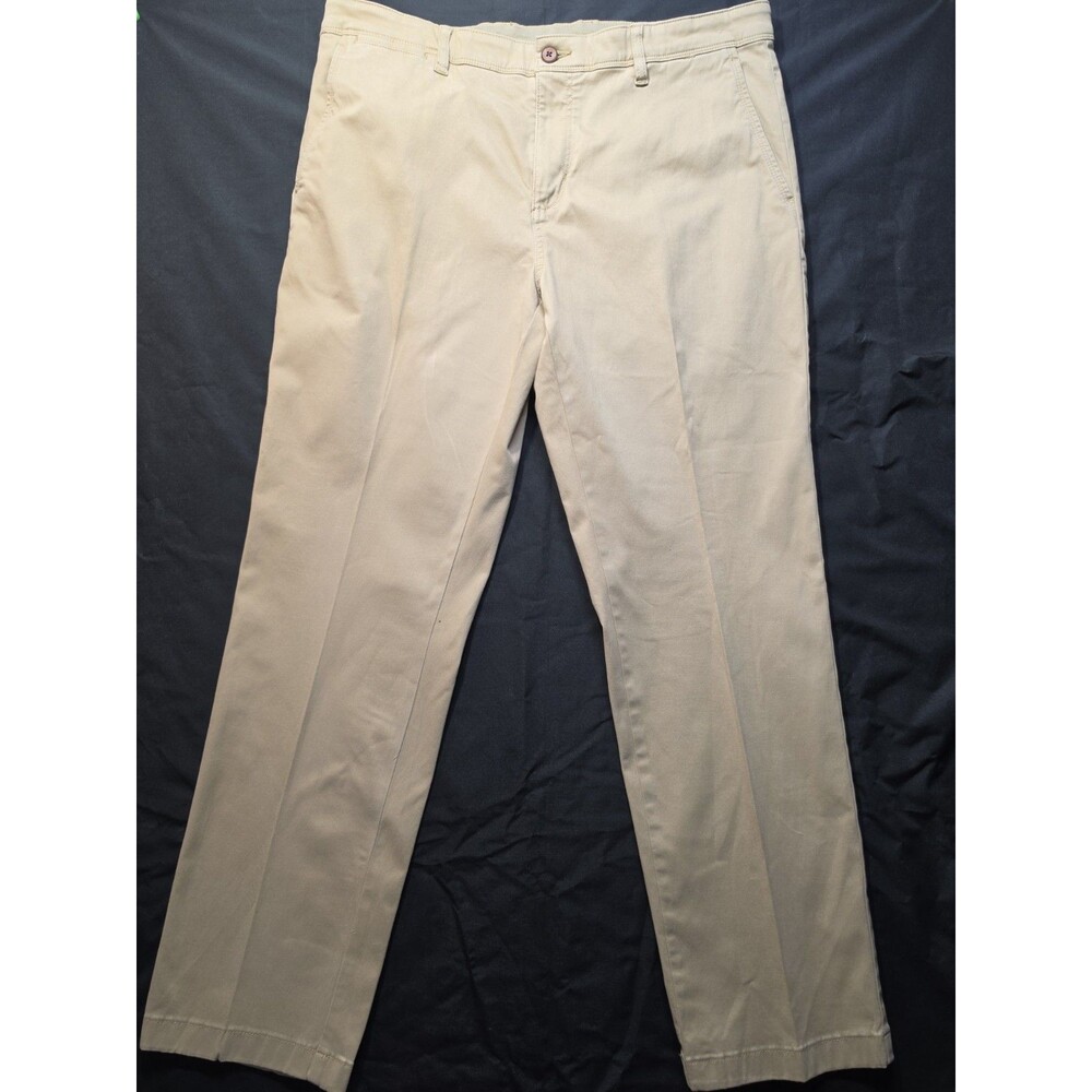 Tommy Bahama Boracay Chino Pants Mens 36x30 Khaki Beige Cotton Blend Stretch